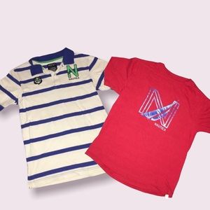 Nautica 2 for 1 polo and tee